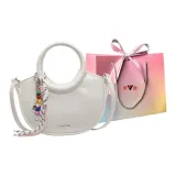 Ecru with Charm-Shopping Bag