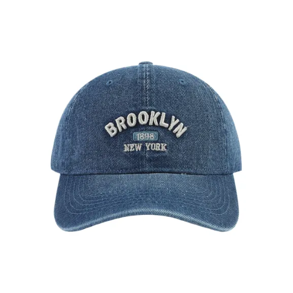 STUFFER Denim Cotton Versatile Sun Protection Baseball Cap Unisex-4