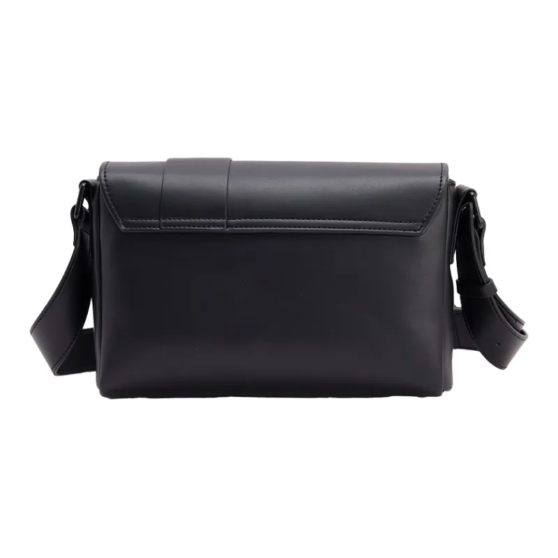 URBAN REVIVO Artificial Leather Crossbody Bag Men's Multicolor-2