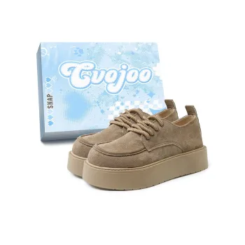 CVOJOO Casual Single Shoes Platform Women's