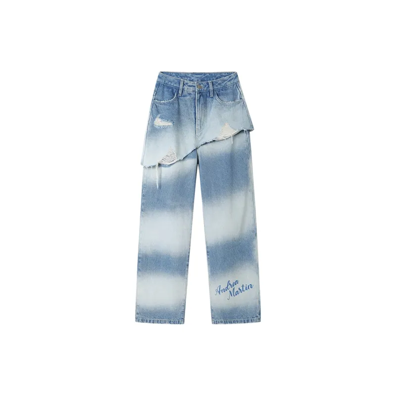 ANDREA MARTIN Jeans Women's Blue-0