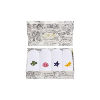 DIOR Towel Set Of 4 White 30*30cm