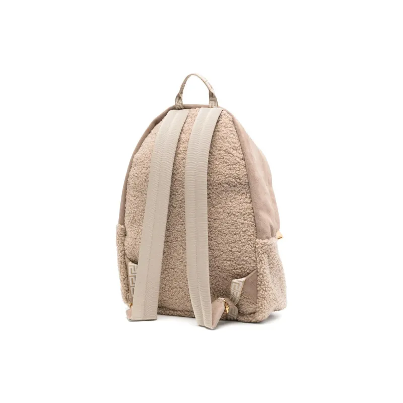 FANSIZHE Medusa Calfskin Backpack Women's Sandy Beige-1