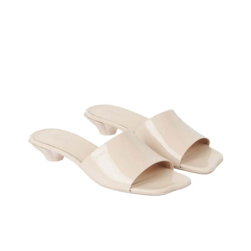 Chloé Flower Open Toe Mules Women's-2