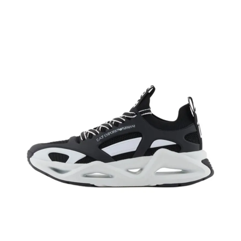 EMPORIO ARMANI EA7 Infinity Low Top Casual Shoes Unisex Black-0