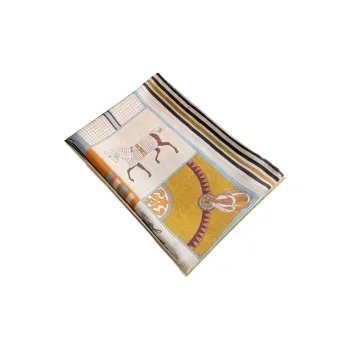 MITHAOL KUSC Wool Silk Scarves Women's