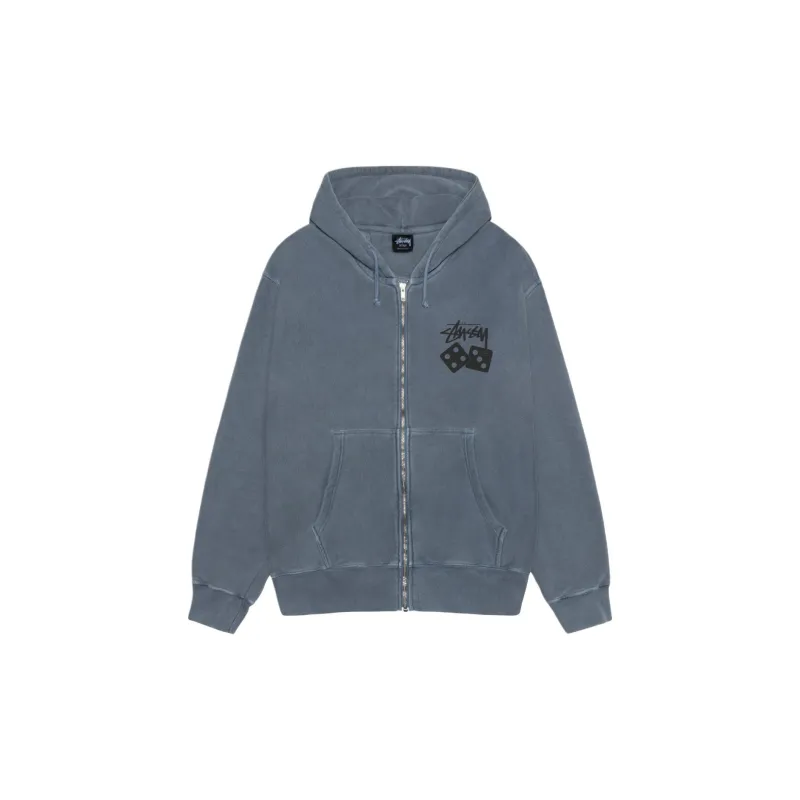Stussy Dice Zip Hoodie Pigment Dyed-5