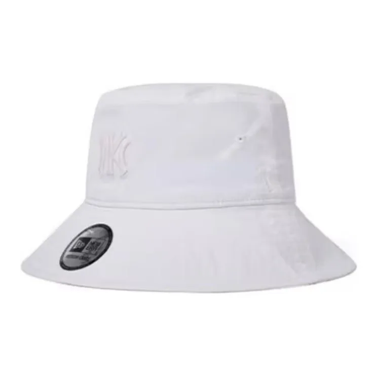 New Era Polyamide, Elastane, Polyester Bucket Hats Unisex White-0