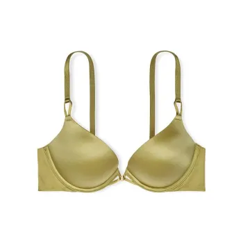 Victoria's Secret Bra Women's Satin Green