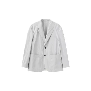 ZUO Business Suits Men Light Gray