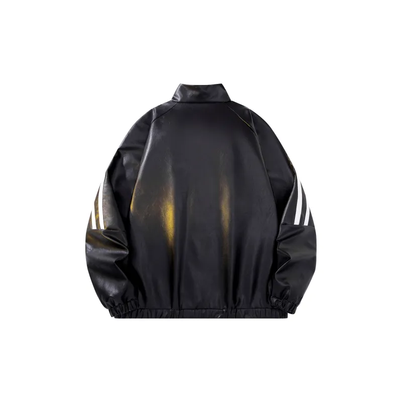SPONGEBOB SQUAREPANTS Leather Jacket Unisex-1