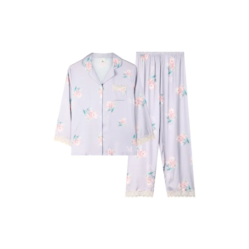 ROUKEER Women's Pajama Sets-7