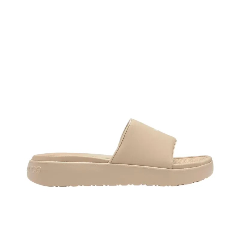 New Balance Slip Resistant Slide Slippers Unisex Beige-1
