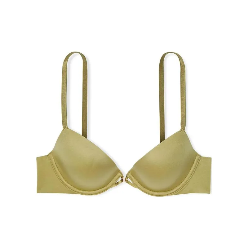 Victoria's Secret Bra Women's Satin Green-0