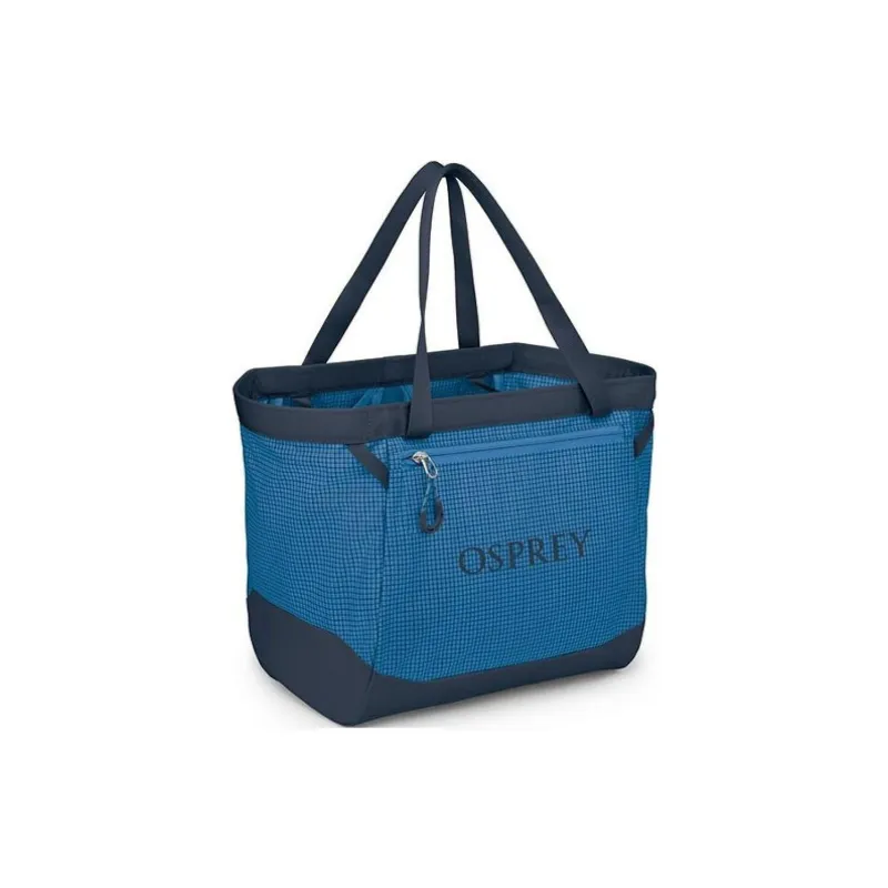 OSPREY Nylon Tote Bag Shopping Bag Handbag Shoulder Bag Unisex Blue Flame-2