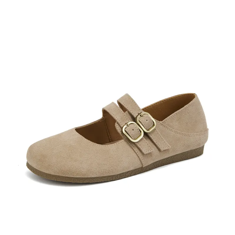 La Chapelle Casual Single Shoes Women's Sand-1