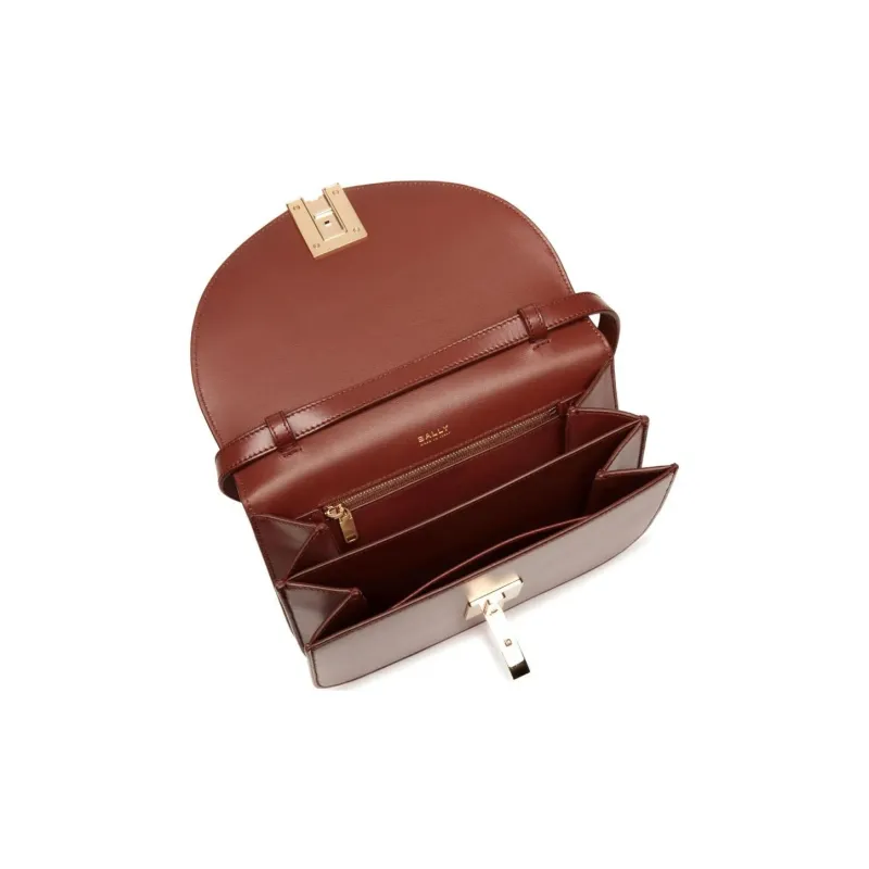 BALLY Flap Crossbody Bag-5