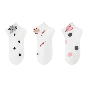 Moremoli Ankle Socks Women's 3 Pack