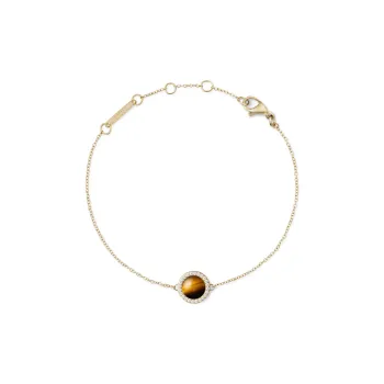 Daniel Wellington Tiger's Eye Stone Bracelets Unisex