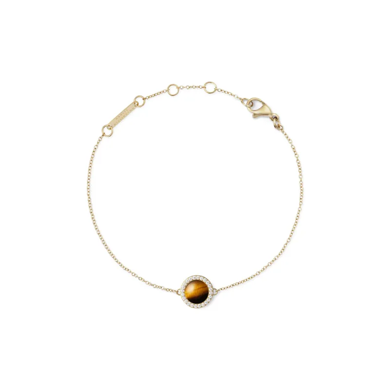 Daniel Wellington Tiger's Eye Stone Bracelets Unisex-0