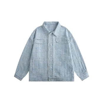 JIMI&JONS Denim Jackets Unisex Blue