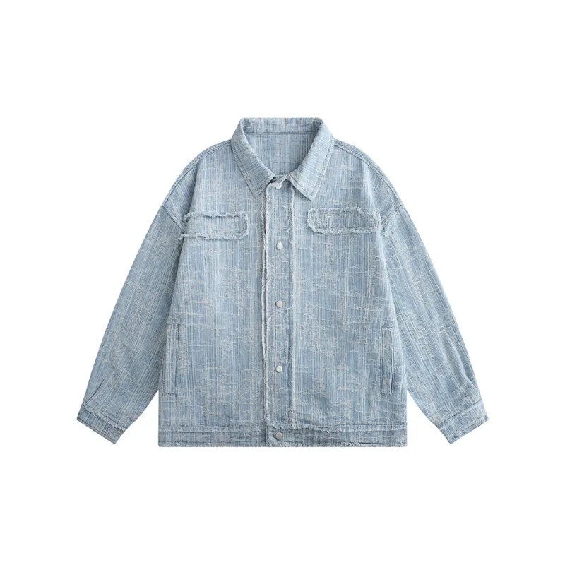 JIMI&JONS Denim Jackets Unisex Blue-0