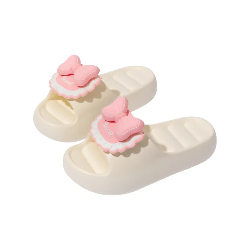 Ailise Sandal Slippers Khaki/Milk White/Black-5
