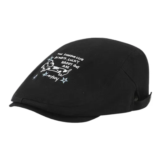 STUFFER Cotton Reversed Beret Unisex-0