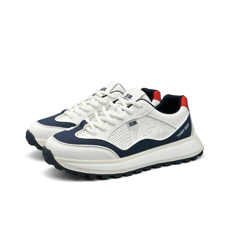 HLA Three body Low Top Casual Shoes Men's-1