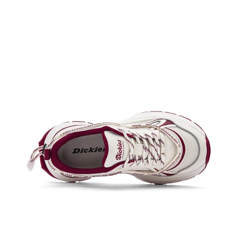 Dickies Low-Top Chunky Sneakers Women's Beige Red-3