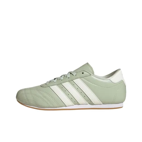 Adidas Originals Taekwondo Anti Slip Wear Resistant Low Top Training Shoes Women's Green White