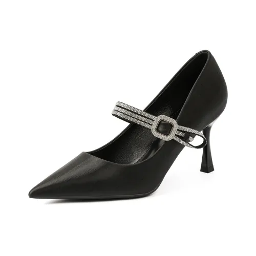 Qiandongmeili Slim Heel High Heels 7.5cm Women's