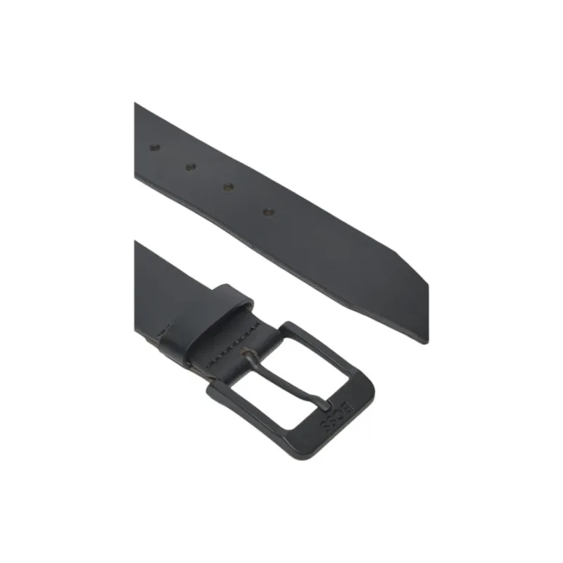 HUGO BOSS Leather Belts Men's Black -2