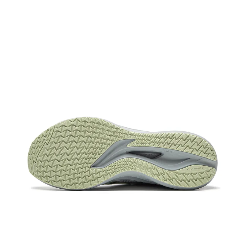 LiNing Red Hare 7 Cushioning Anti Slip Wear Resistant Breathable Lightweight Rebound Low Top Running Shoes Men's Gray-6