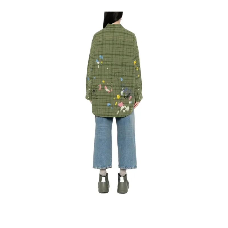 R13 Paint splatter Shirt-2