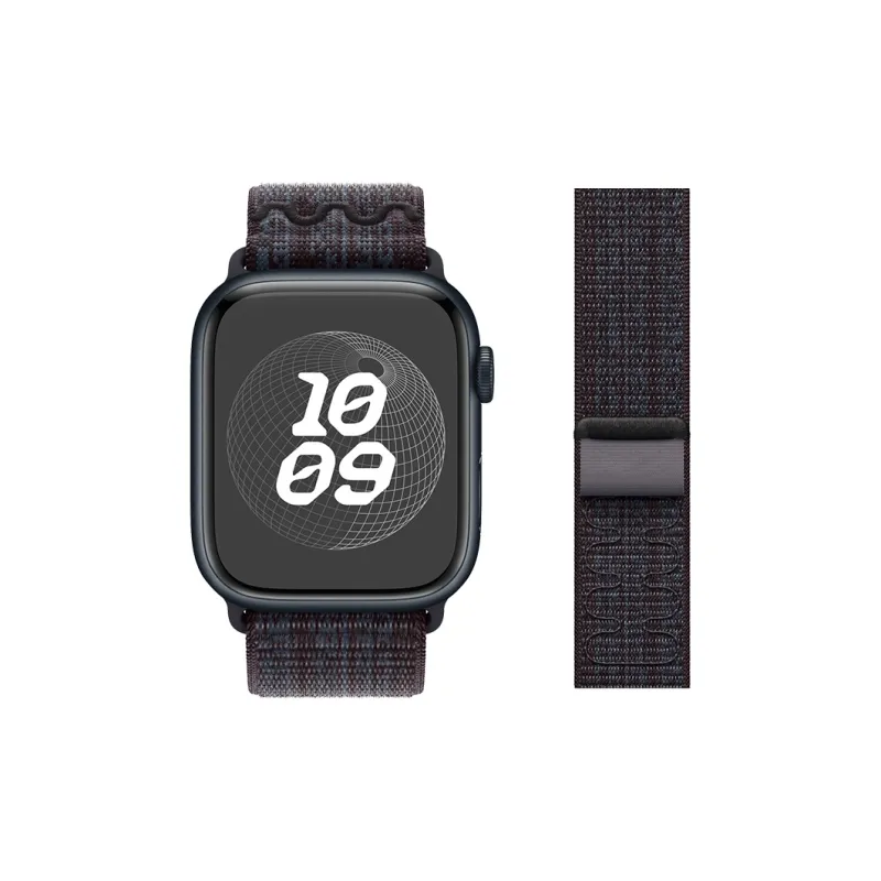 MSSM Apple Watch Series 10/S9/S8/S7/S6/Series SE/Ultra 2 Apple Compatibility Watch Band 240mm Nylon Material-4