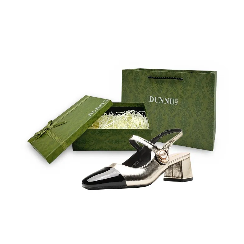 Dunnu Slim Heel High Heels 5cm Women's Box Included-18