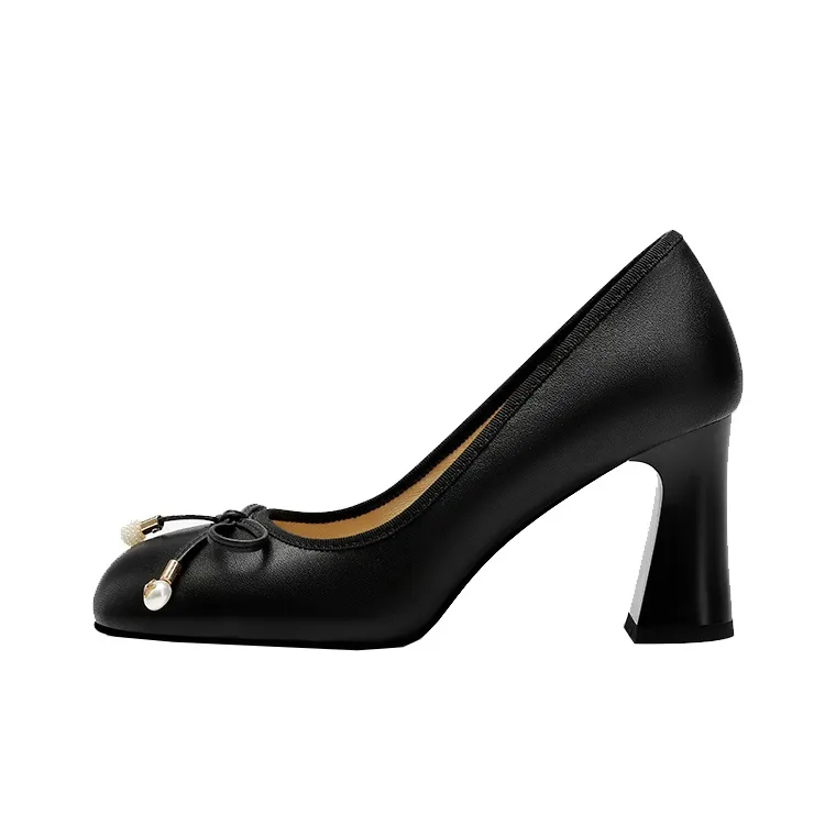 Princess & Isabel Chunky Heel High Heels Women's-3