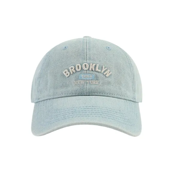 STUFFER Denim Cotton Versatile Sun Protection Baseball Cap Unisex-5