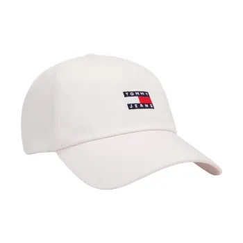 Tommy Hilfiger Cotton Baseball Caps Women's White