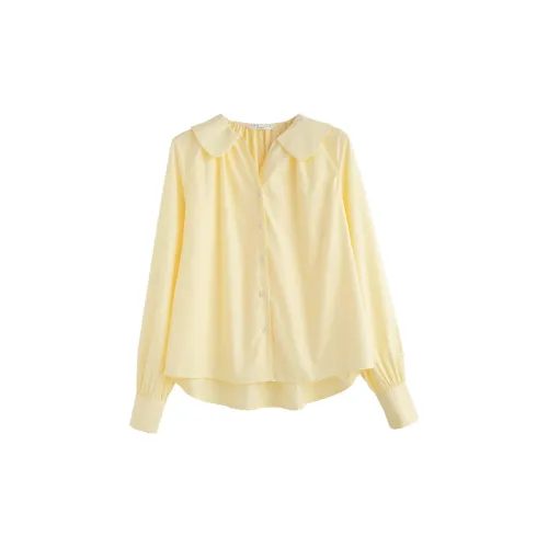 Tonlion Shirt Women's Corn Yellow