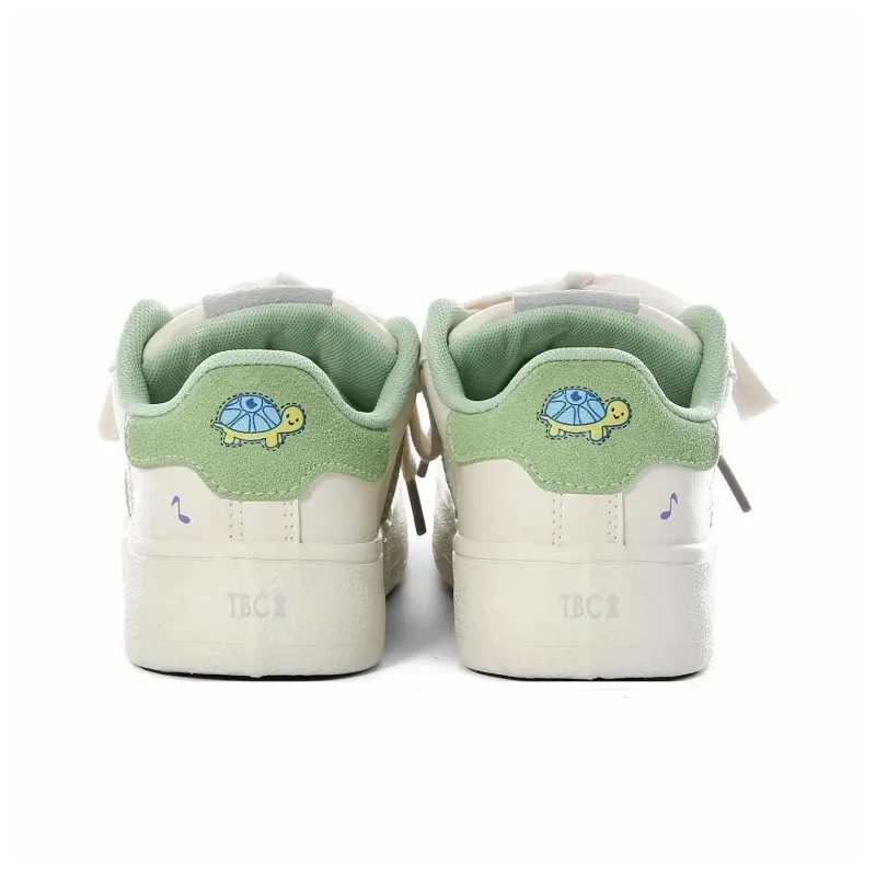Teddy Bear Collection Coverage Slip Resistant And Abrasion Resistant Low Top Skateboard Shoes Women's-32