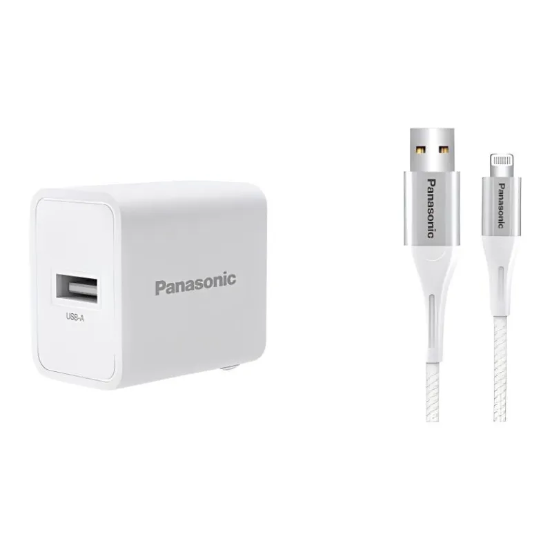 Panasonic A To Lightning Durable And Flexible Antioxidant Rust-Resistant Cables QE-ACEX004C-1