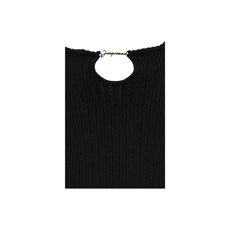 Jacquemus La Mini Robe Sierra 'Black'-3