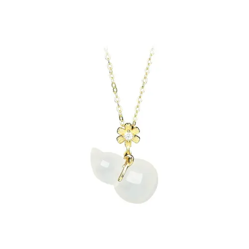 TIMEBOTTLE Chalcedony Necklaces Women's
