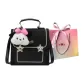 Black with Charm-Shopping Bag