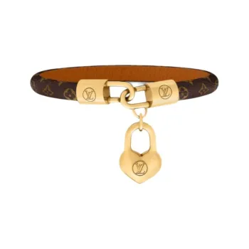 LOUIS VUITTON Metal Bangles Women's Brown