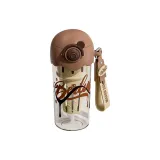 [Mother and Baby Grade Tritan]Caramel Latte 500ml Independent Tea Compartment