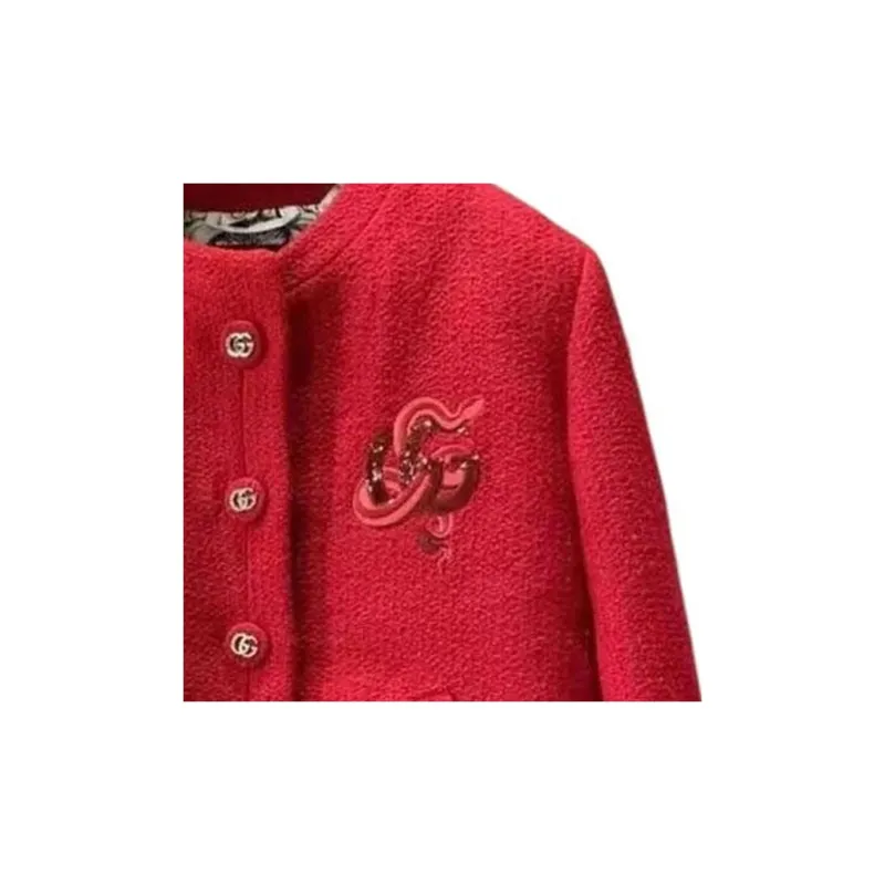 GUCCI SS25 Jackets Coats Women's Red-5