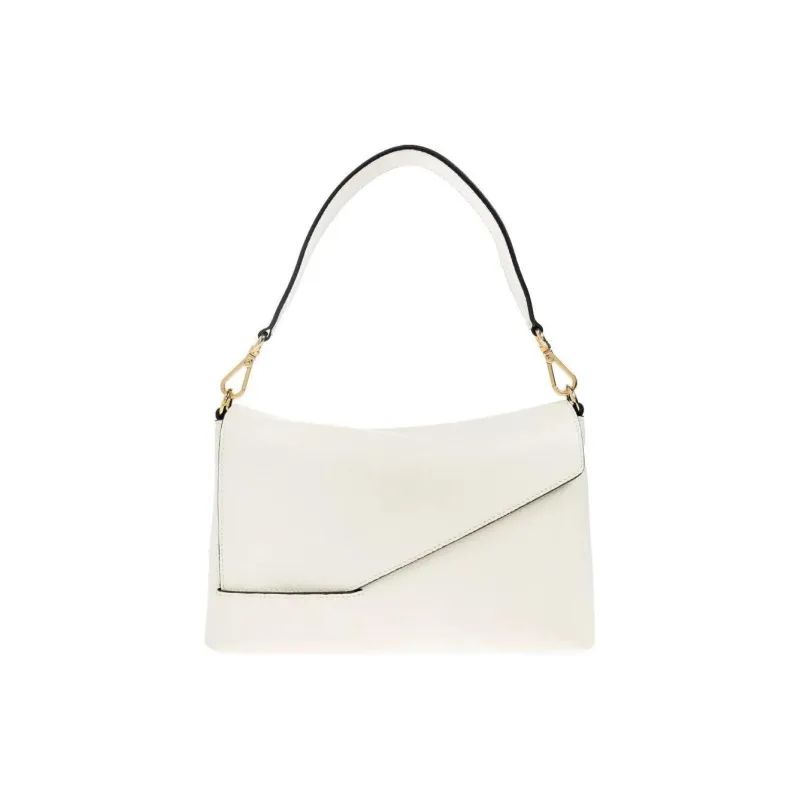 Wandler Oscar Asymmetric Foldover Top Shoulder Bag-0